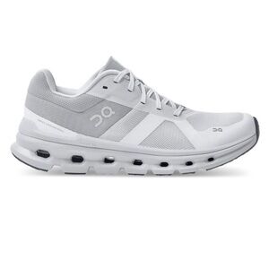 On Cloud Women's Cloudrunner Running Shoes Sneakers White Frost Grey Size 7.5